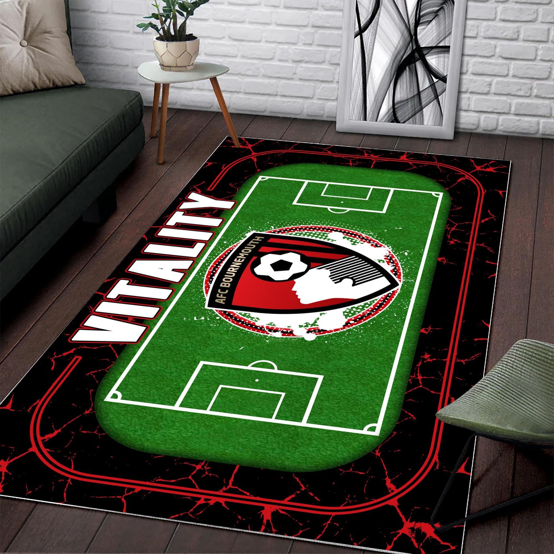 Bournemouth Rug - Premier League Rug 3 2