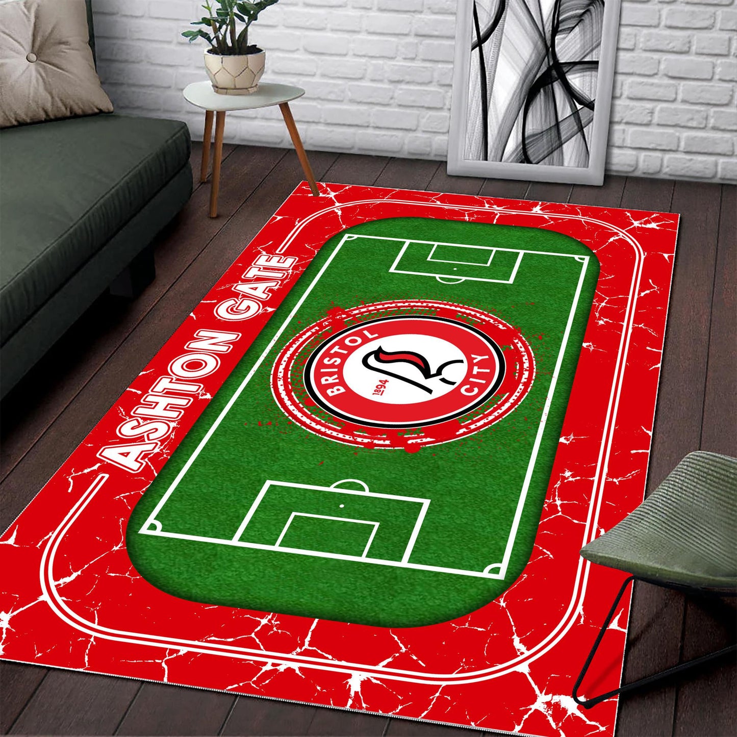 Bristol City Rug - EFL Championship Rug 3 2