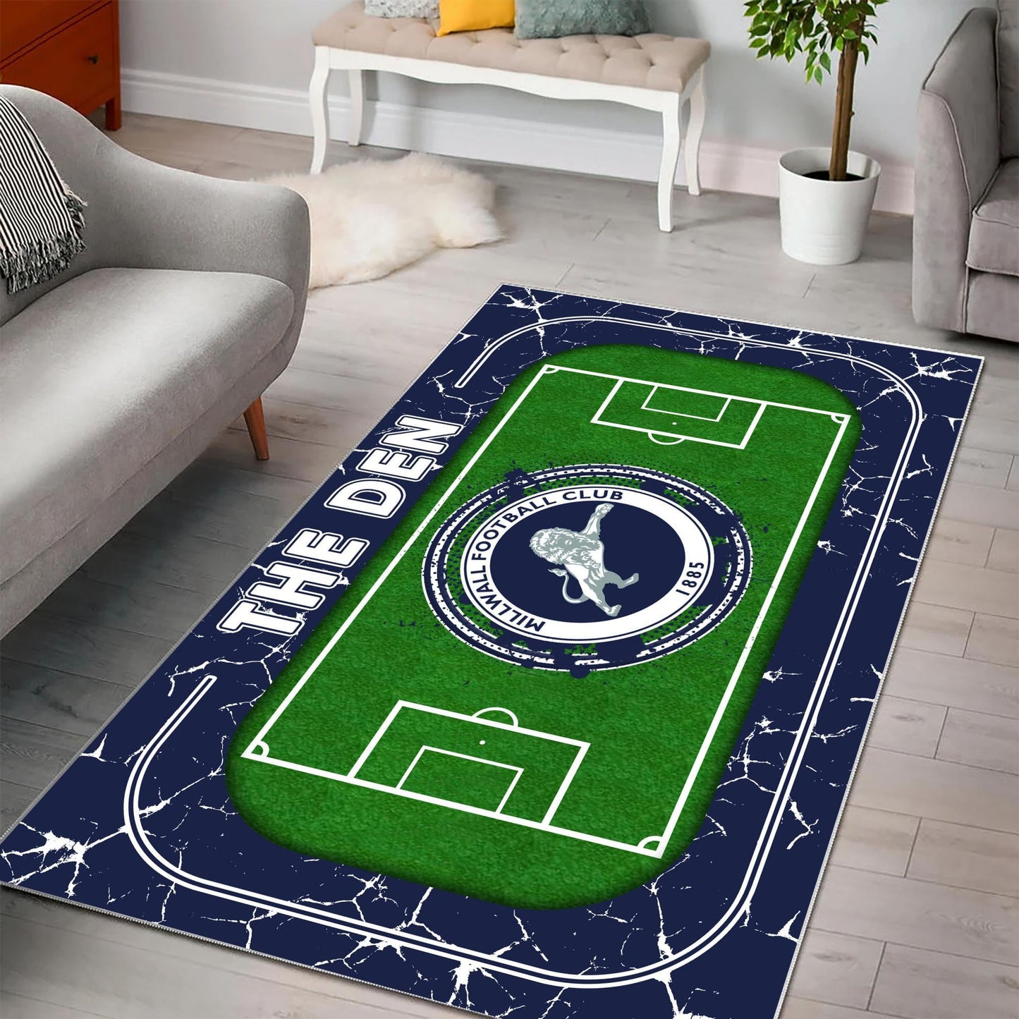 Millwall Rug - EFL Championship Rug 3 3