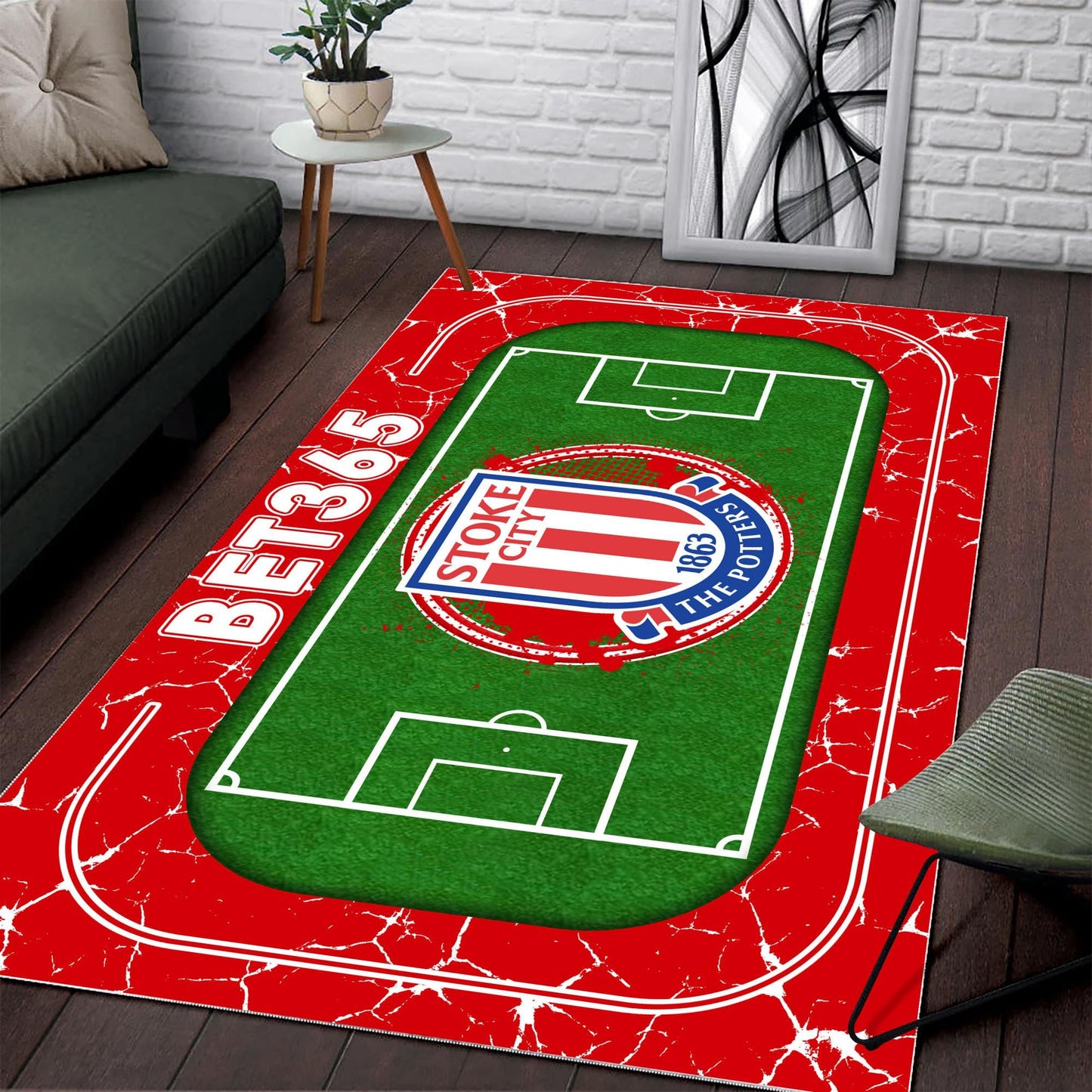 Stoke City Rug - EFL Championship Rug 3 2