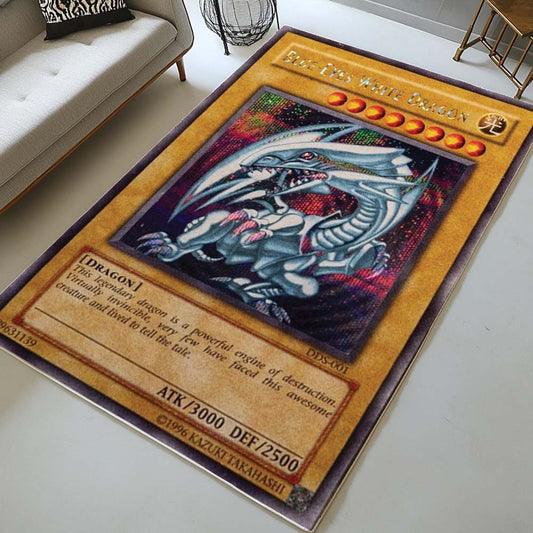 2002 Dark Duel Stories Blue Eyes White Dragon PSA 10 Rug