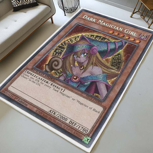 2003 Dark Magician Girl Magic Force 1st psa Rug