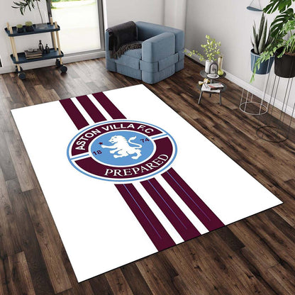 AVFC Aston Villa FC 1874 Football Club Prepared Rug