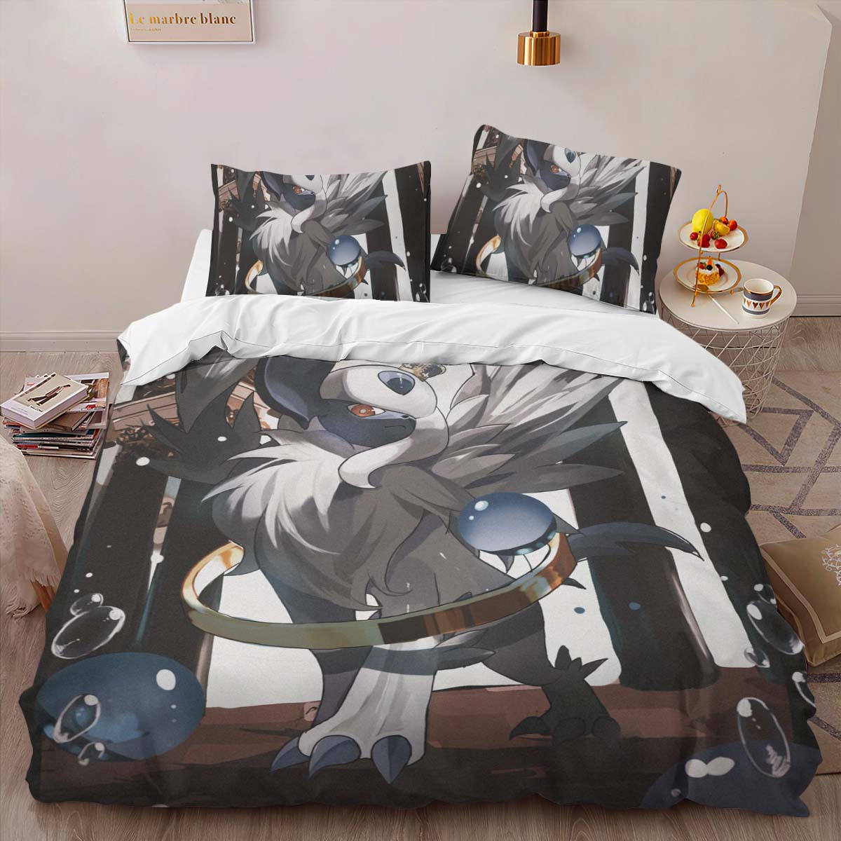 Absol Pokemon 10 Duvet Cover 2