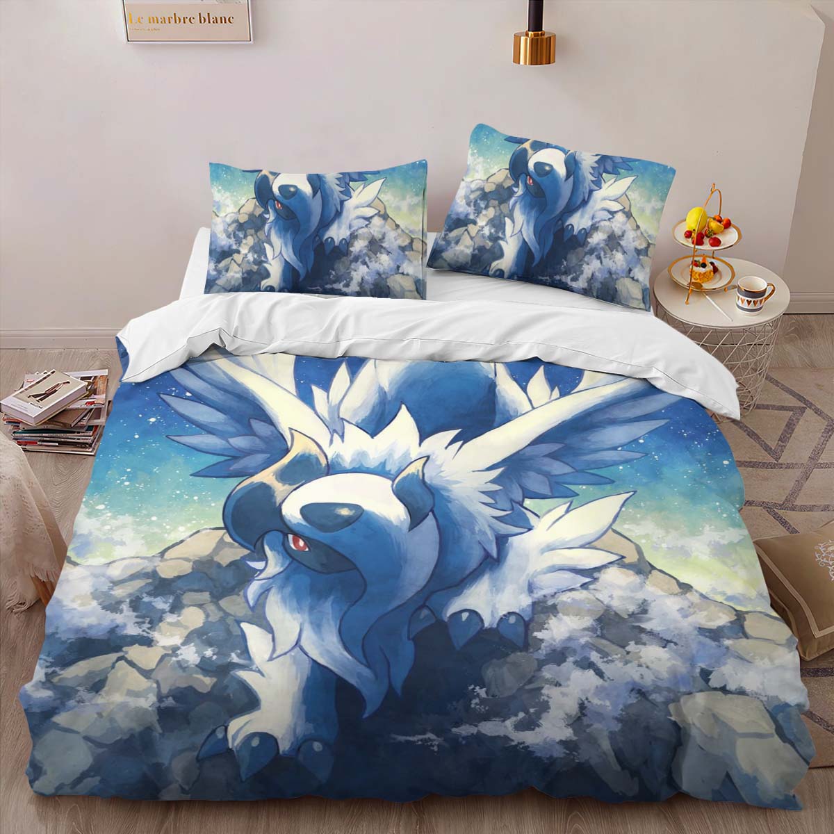 Absol Pokemon 11 Duvet Cover 2