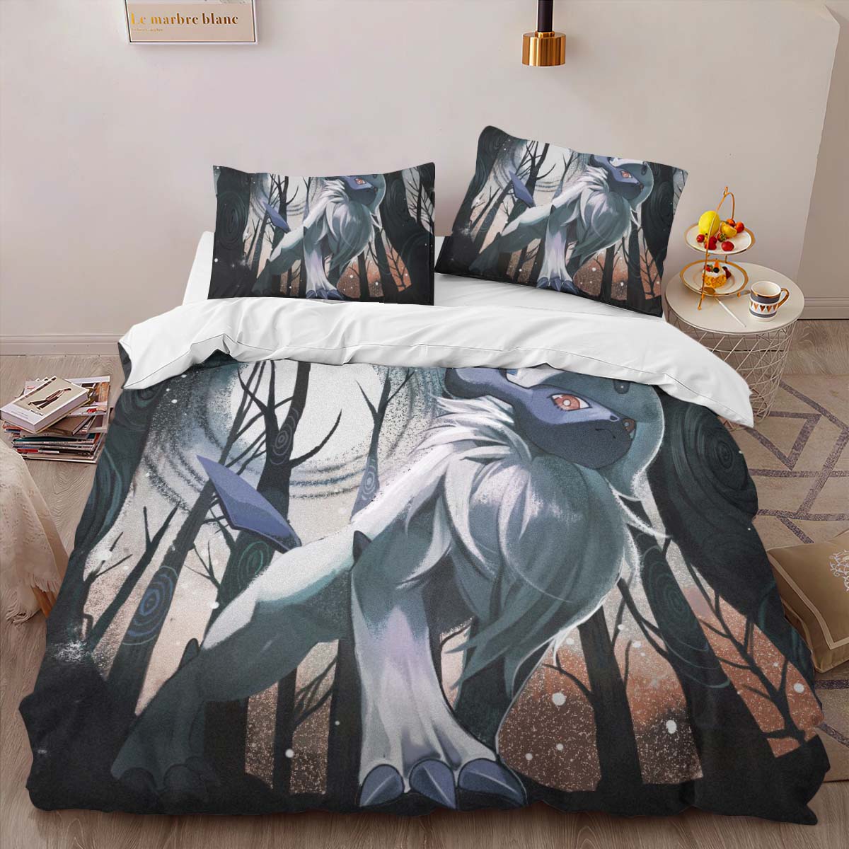 Absol Pokemon 12 Duvet Cover 2