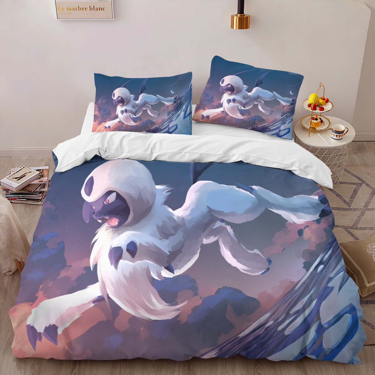 Absol Pokemon Duvet Cover 2
