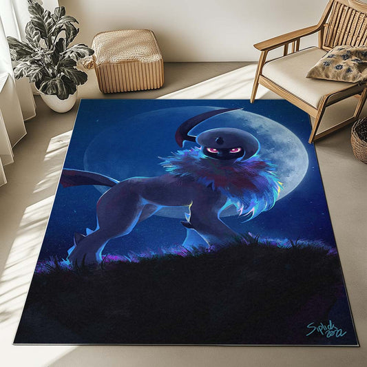 Absol Pokemon 5 Rug