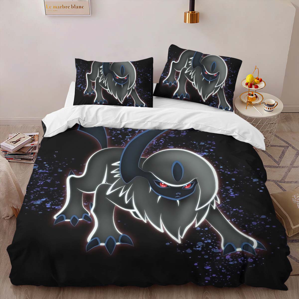Absol Pokemon 7 Duvet Cover 2