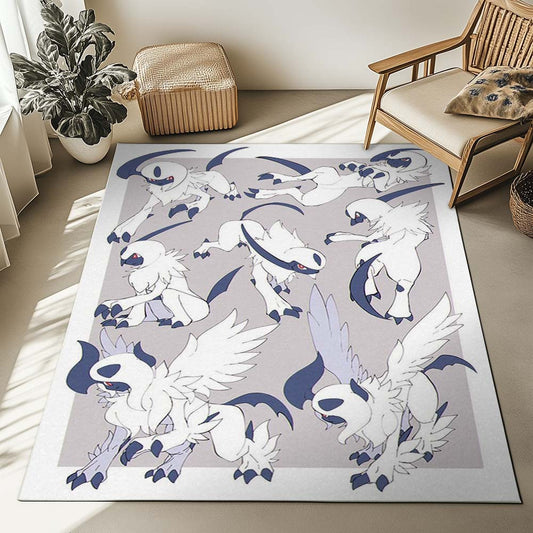 Absol Pokemon 8 Rug