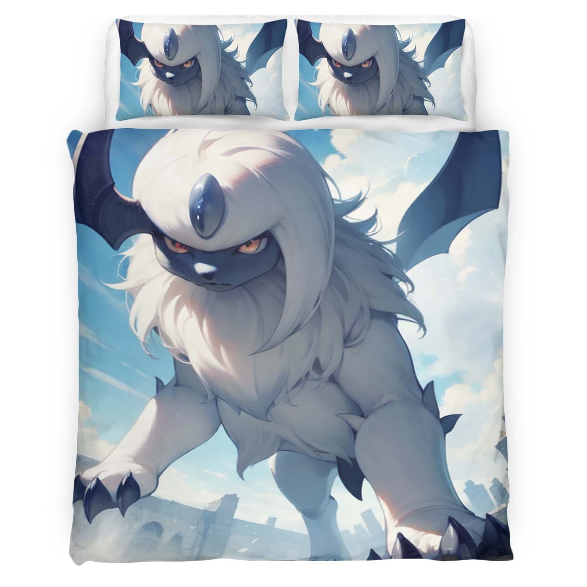 Absol Pokemon 9 Duvet Cover