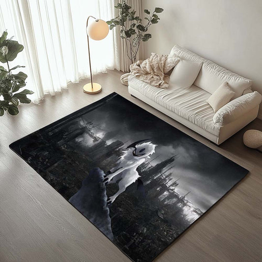 Absol Pokemon in Apocalypse Rug
