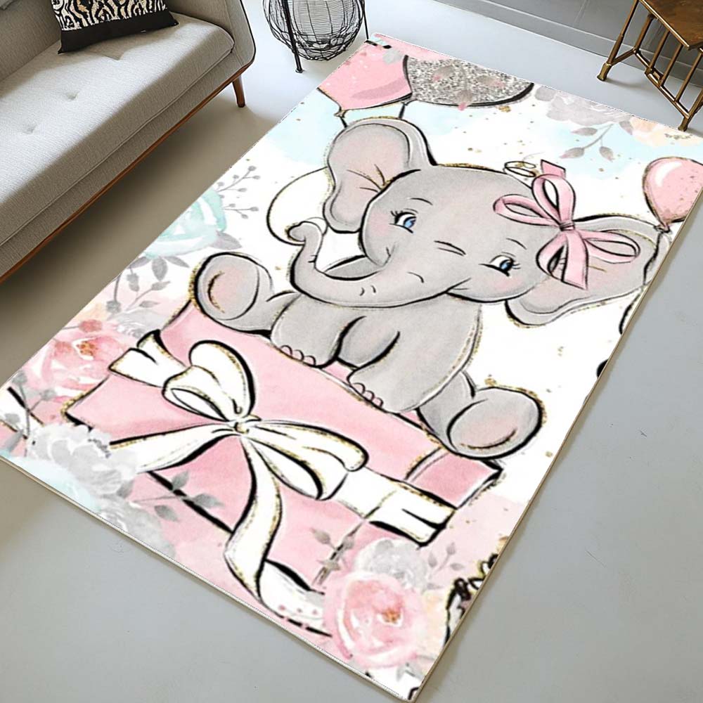 Adorable Infant Dumbo 01 Rug