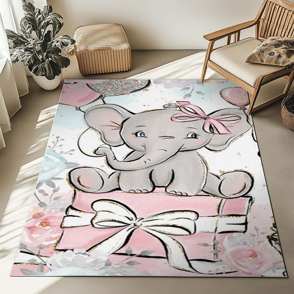 Adorable Infant Dumbo 01 Rug 2