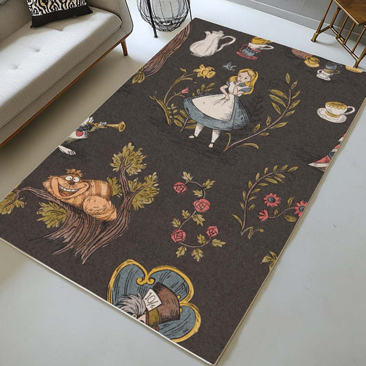 Alice in Wonderland 01 Rug