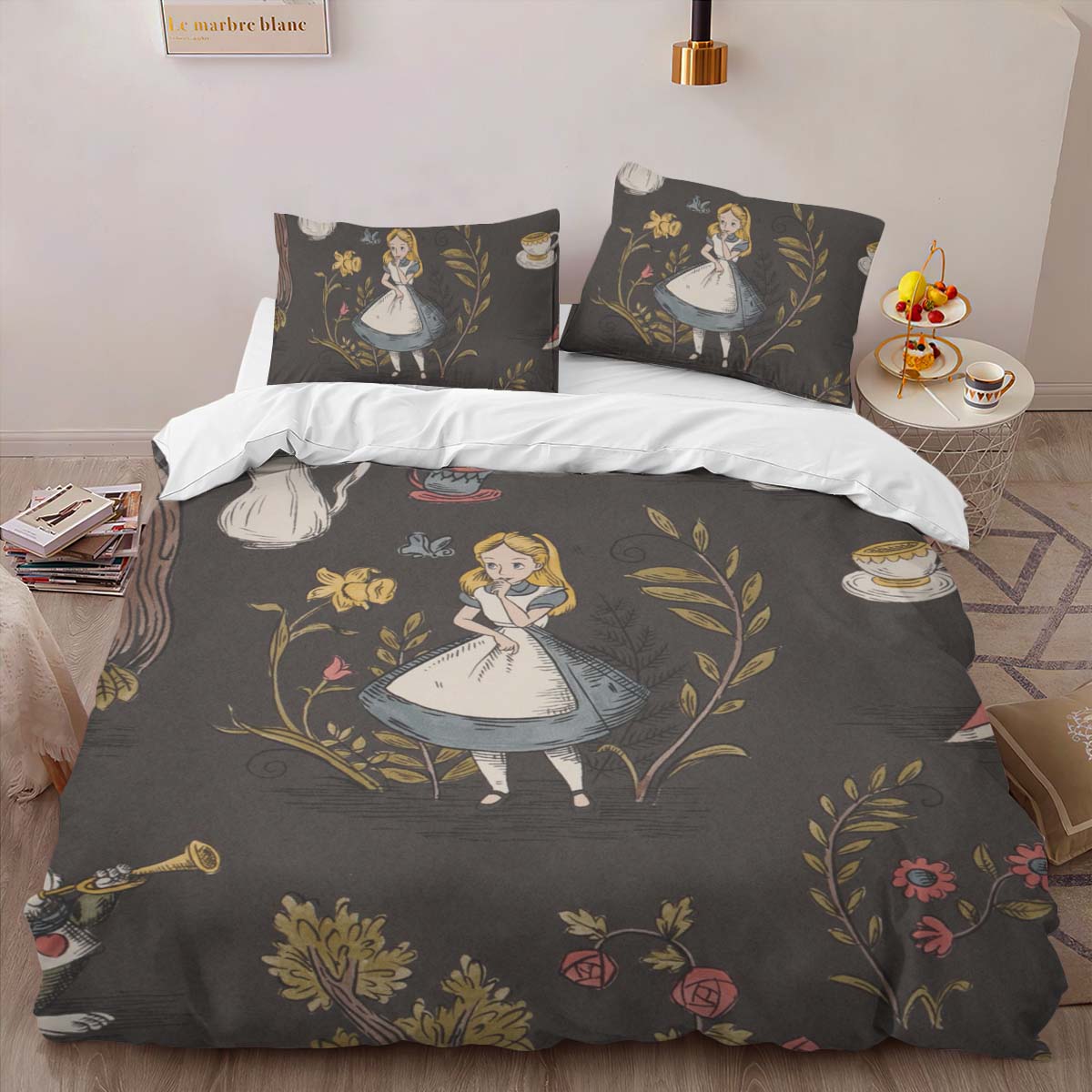 Alice in Wonderland 01 Duvet Cover 2