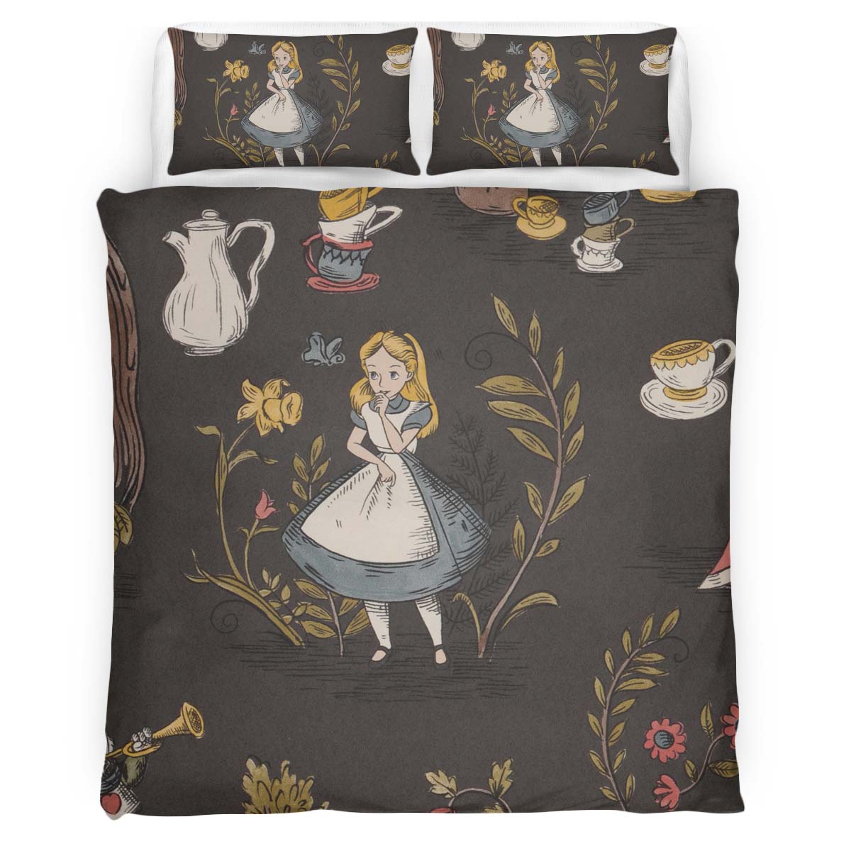 Alice in Wonderland 01 Duvet Cover