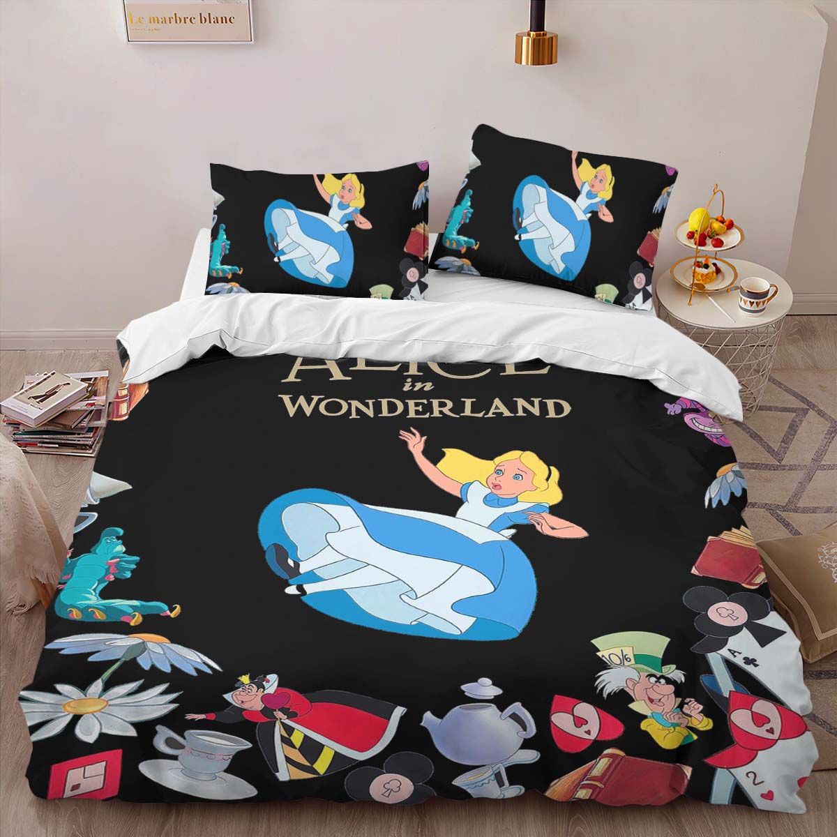 Alice in Wonderland 02 Duvet Cover 2