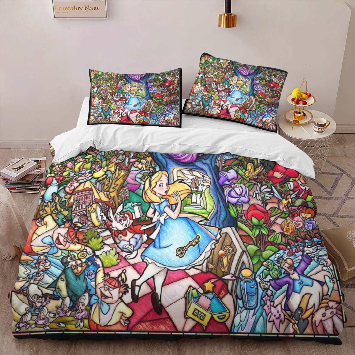 Alice in Wonderland 04 Duvet Cover 2