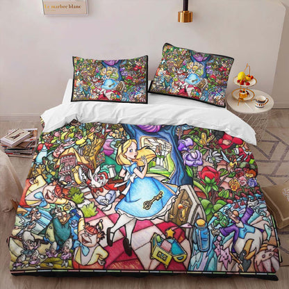 Alice in Wonderland 04 Duvet Cover 2