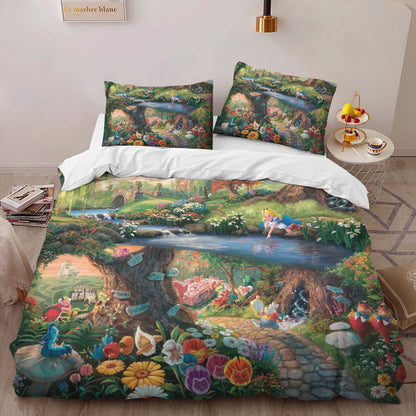 Alice in Wonderland 05 Duvet Cover 2