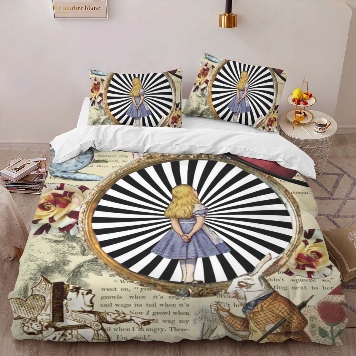 Alice in Wonderland 08 Duvet Cover 2