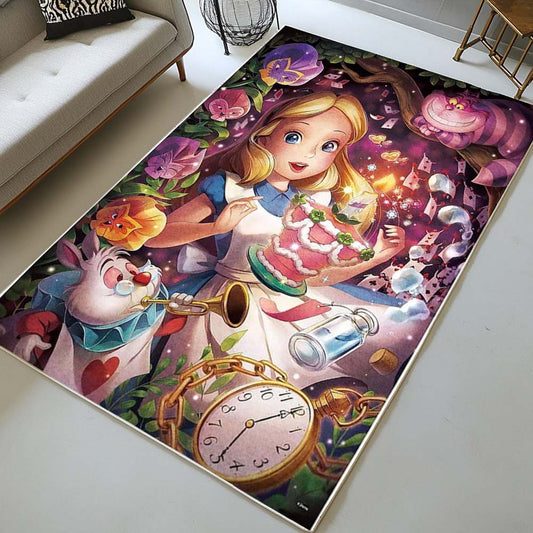 Alice in Wonderland 18 Rug