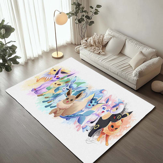 All Eevee Evolutions Pokemon 1001 Rug