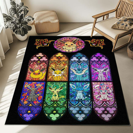 All Eevee Evolutions Pokemon 1006 Rug
