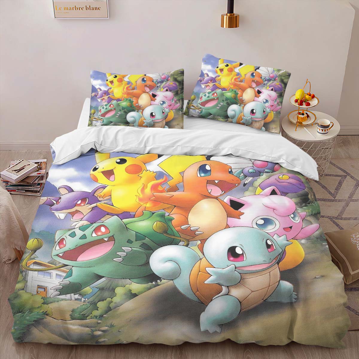 All Pokemon happy Duvet Cover 2