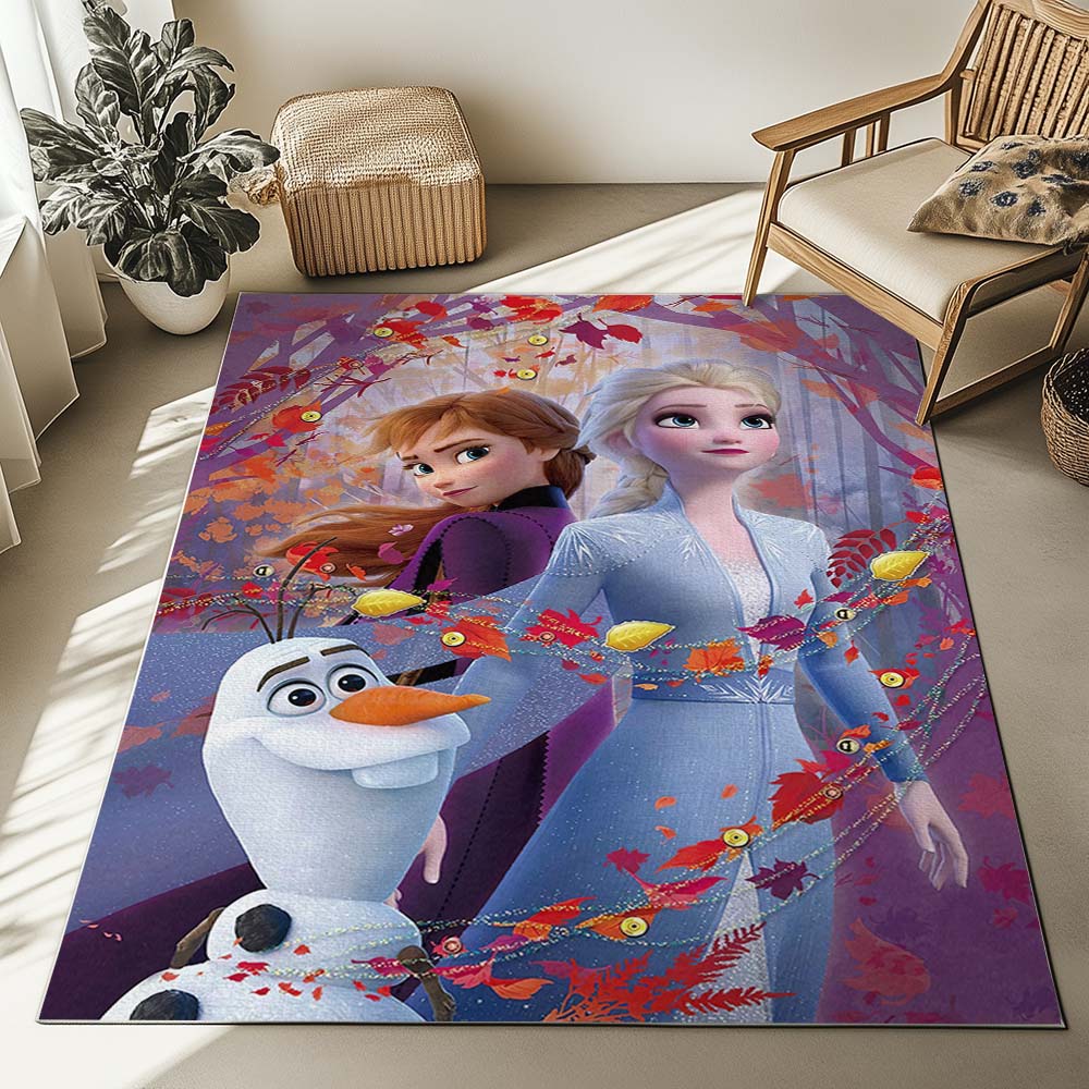 Anna Elsa Olaf Frozen Disney 1001 Rug