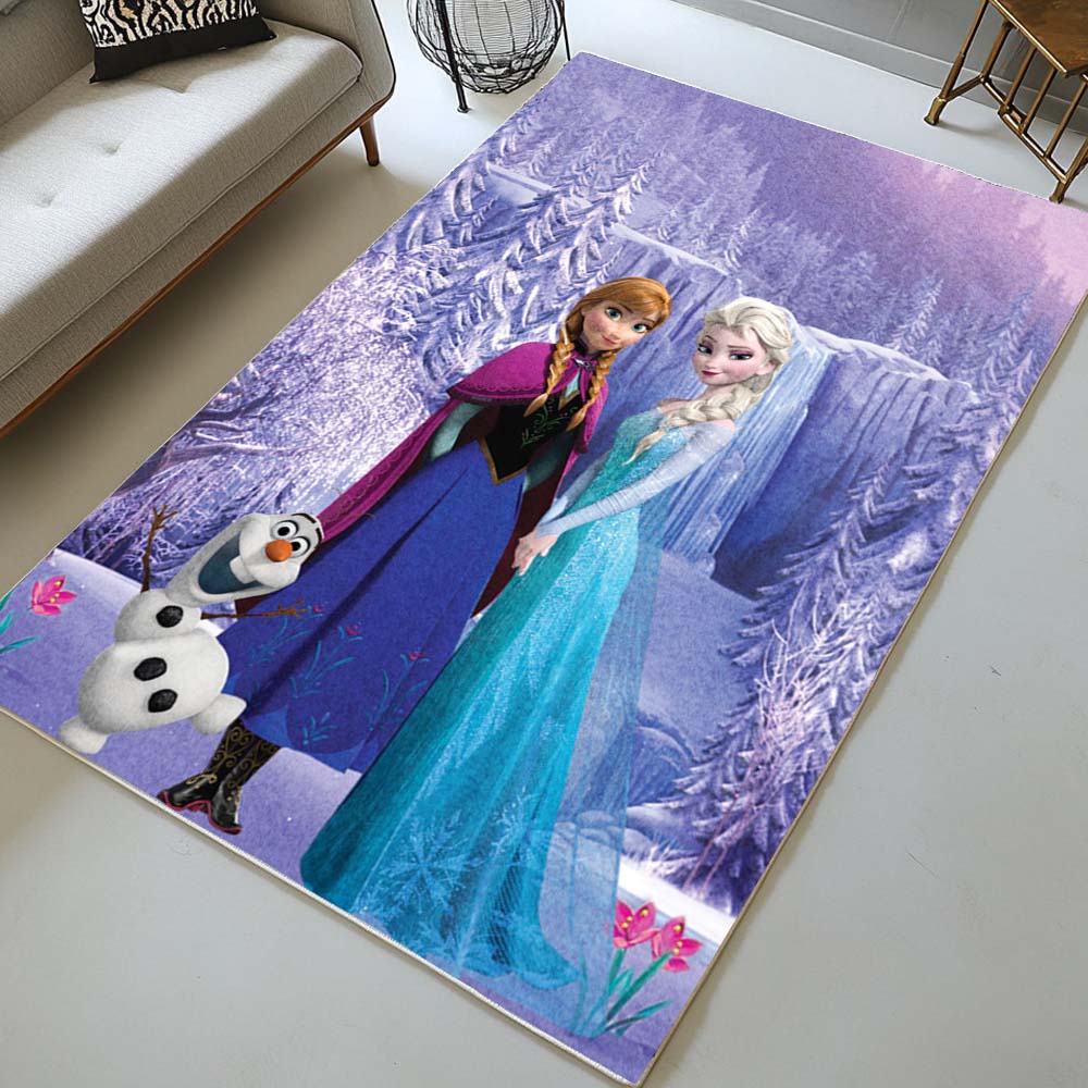 Anna Elsa Olaf Frozen Disney 1002 Rug 2