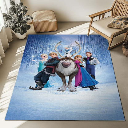 Anna Elsa Olaf Frozen Disney 1003 Rug