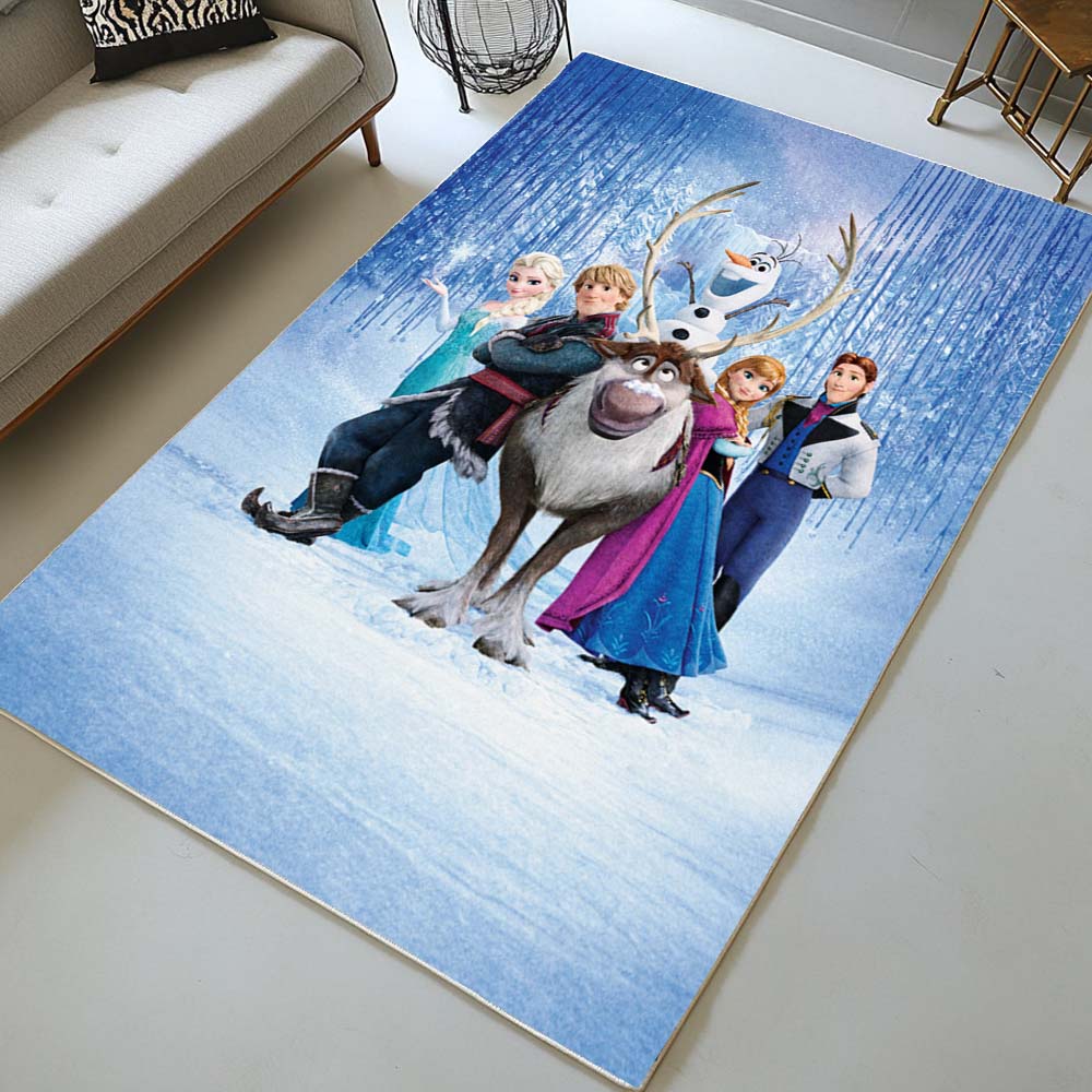 Anna Elsa Olaf Frozen Disney 1003 Rug 2