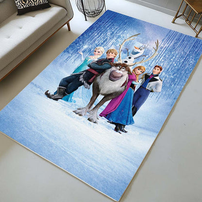 Anna Elsa Olaf Frozen Disney 1003 Rug 2