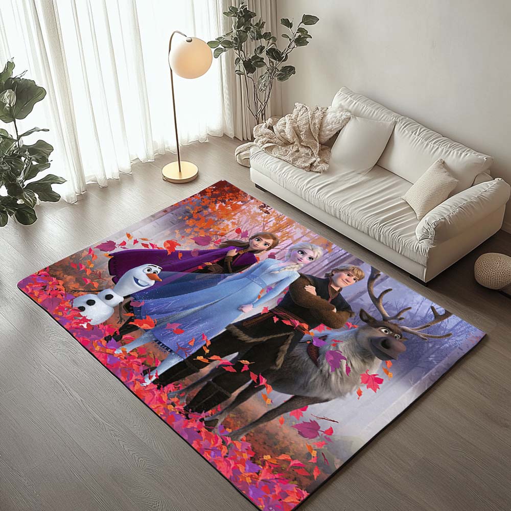 Anna Elsa Olaf Frozen Disney 1006 Rug