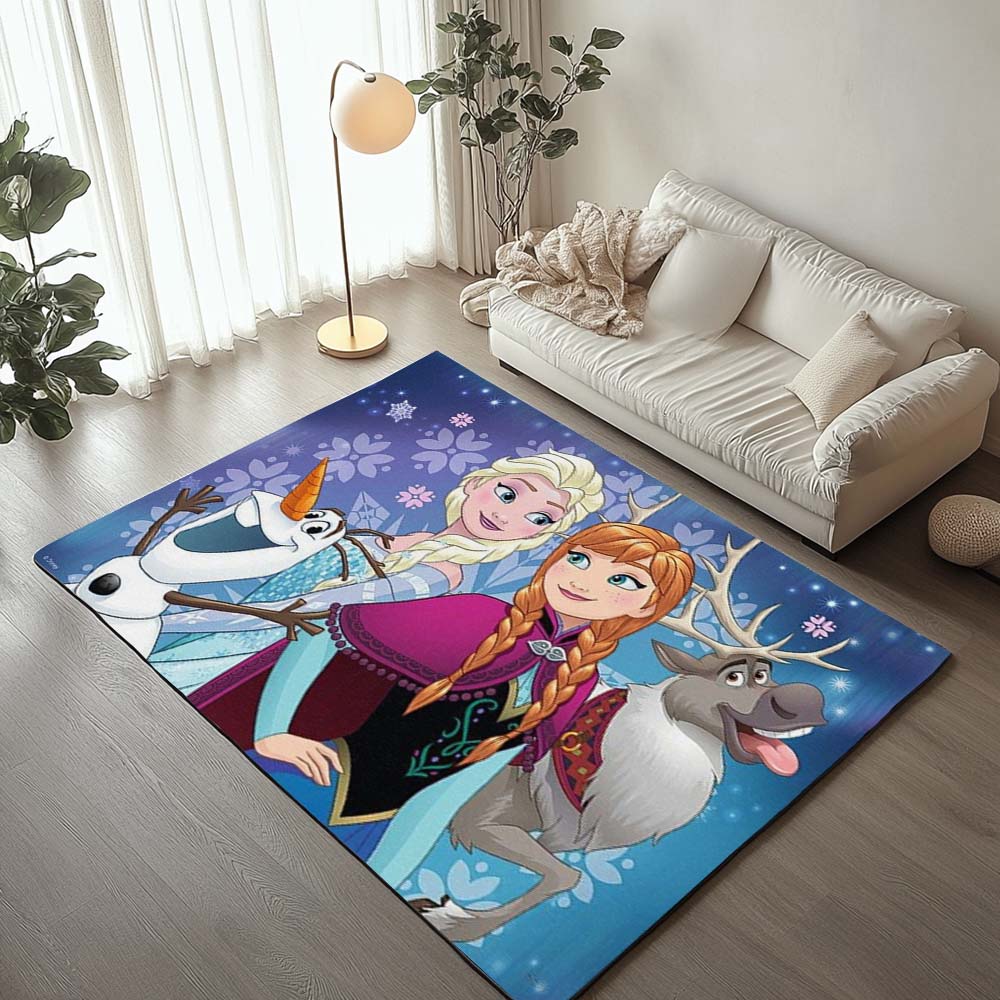 Anna Elsa Olaf Frozen Disney 1007 Rug