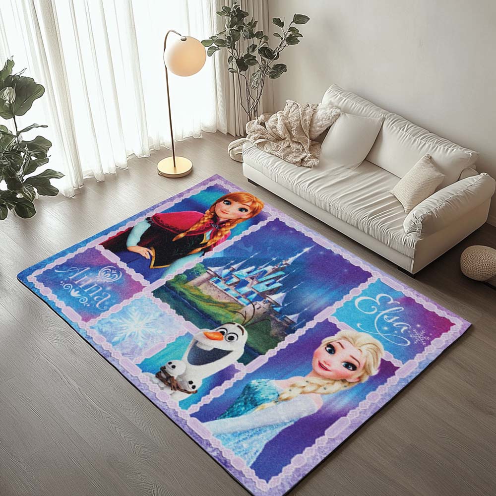 Anna Elsa Olaf Frozen Disney 1008 Rug
