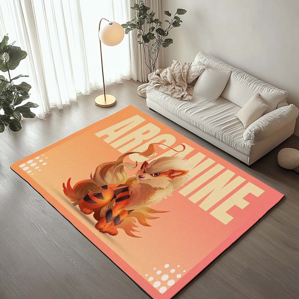 Arcanine Pokemon The Legend 2 Rug