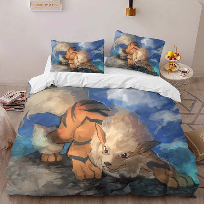 Arcanine Pokemon The Legend 4 Duvet Cover 2