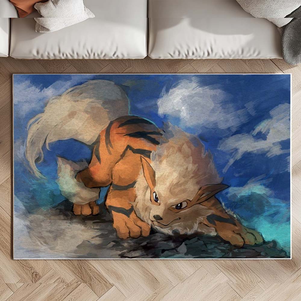 Arcanine Pokemon The Legend 4 Rug 2