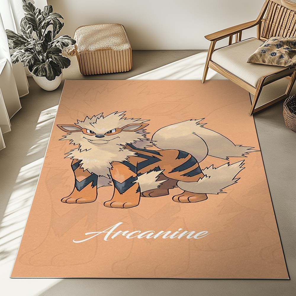 Arcanine Pokemon The Legend 5 Rug