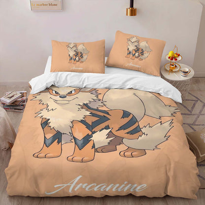 Arcanine Pokemon The Legend 5 Duvet Cover 2