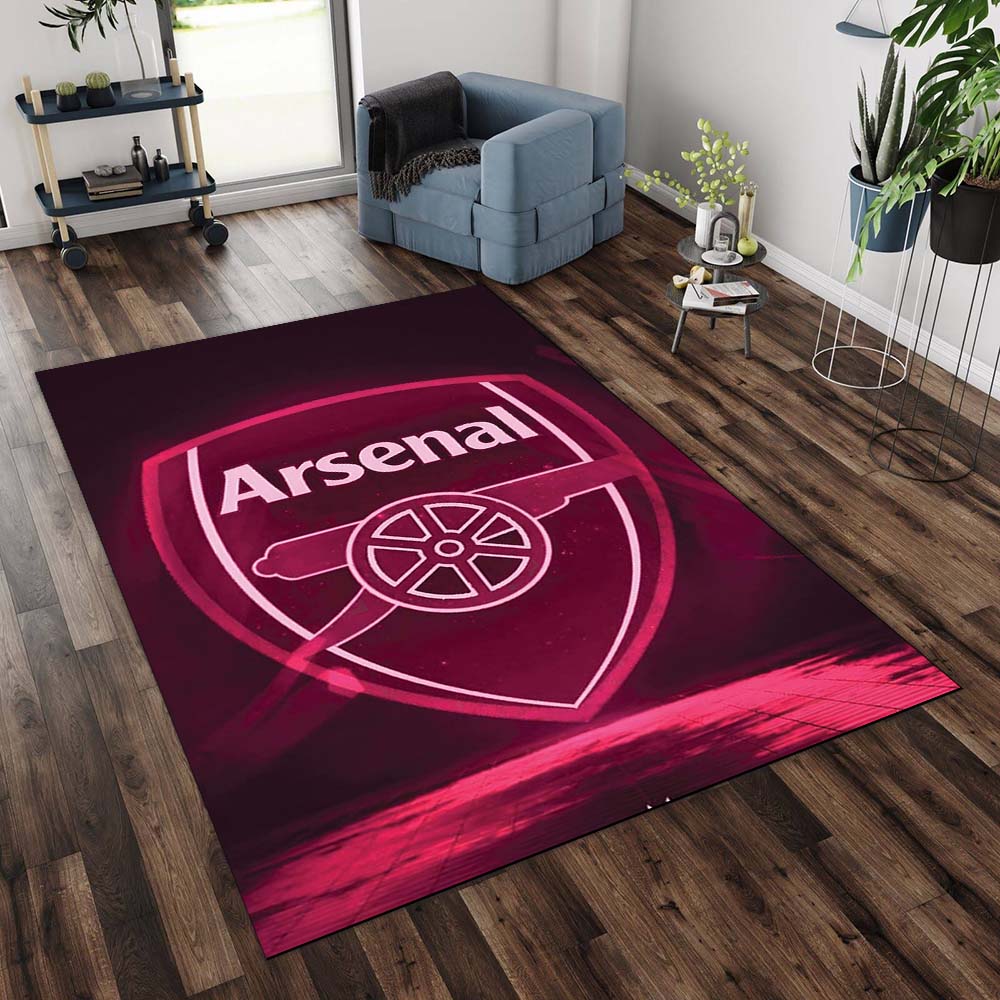 Arsenal FC Neon Pink Rug