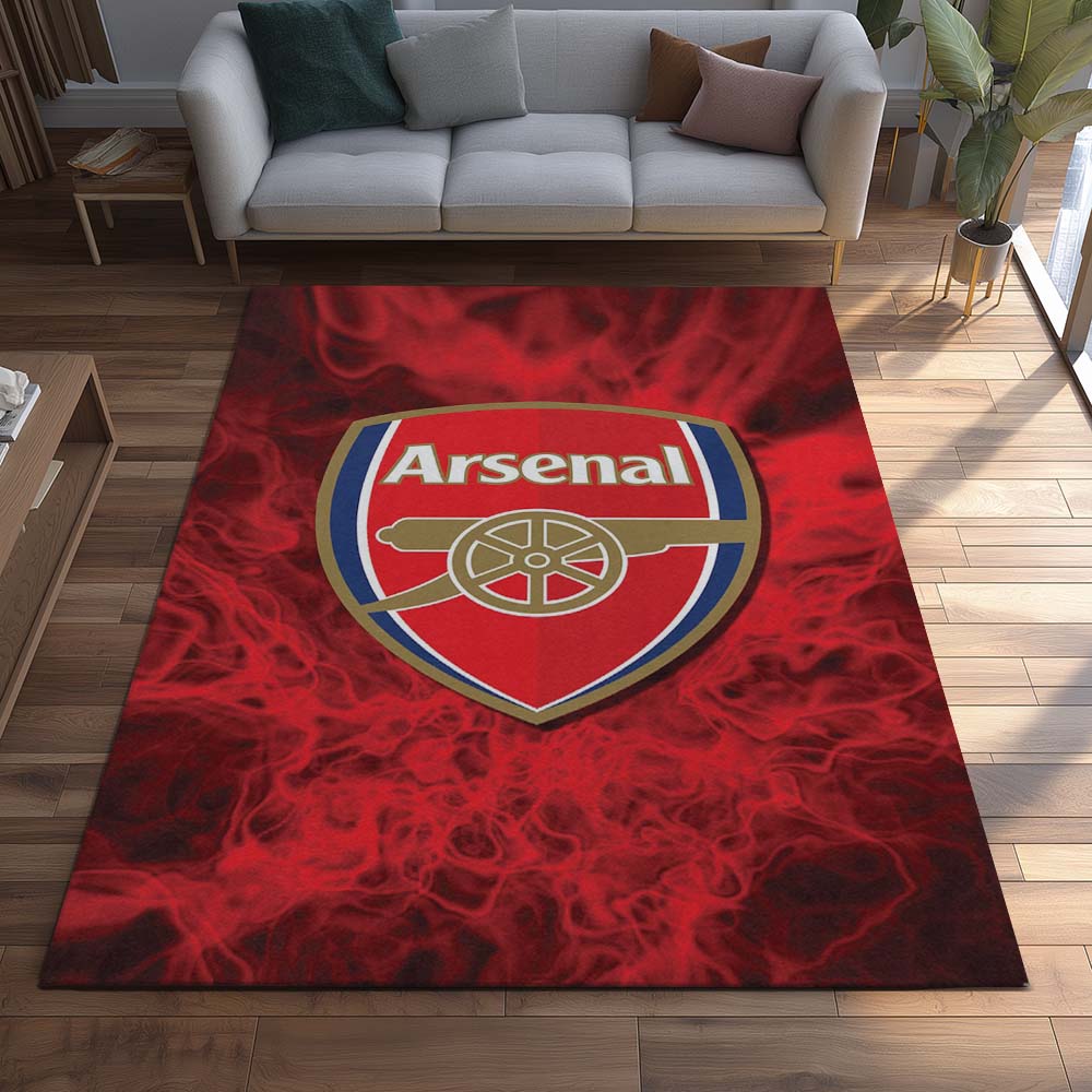 Arsenal FC Red Fire 01 Rug 2