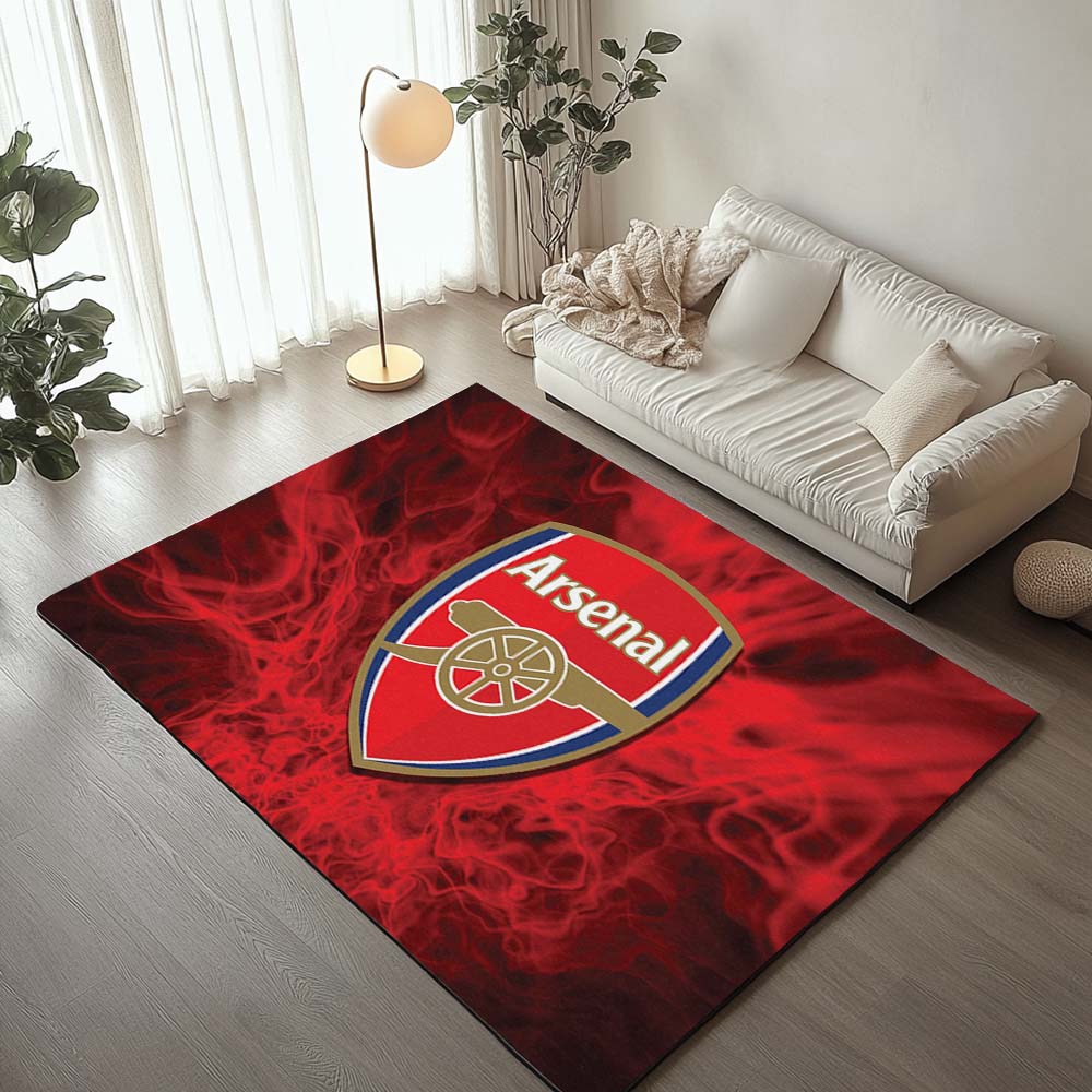 Arsenal FC Red Fire 02 Rug