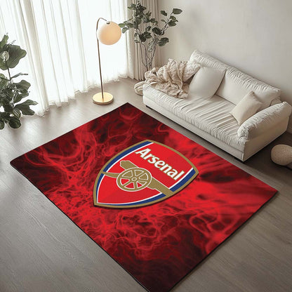 Arsenal FC Red Fire 02 Rug
