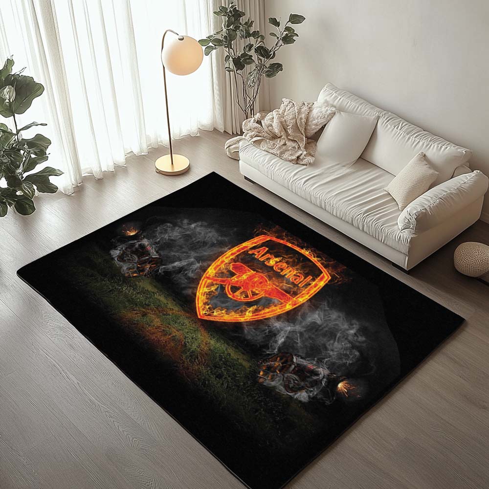 Arsenal FC champions league 104 Rug