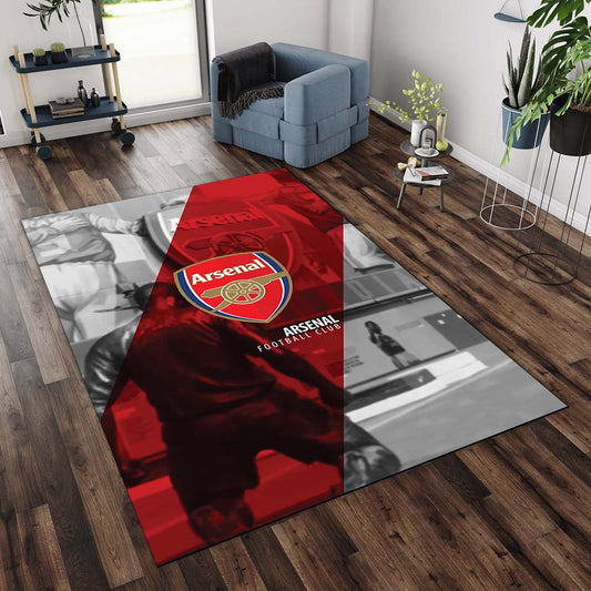 Arsenal FC field Rug