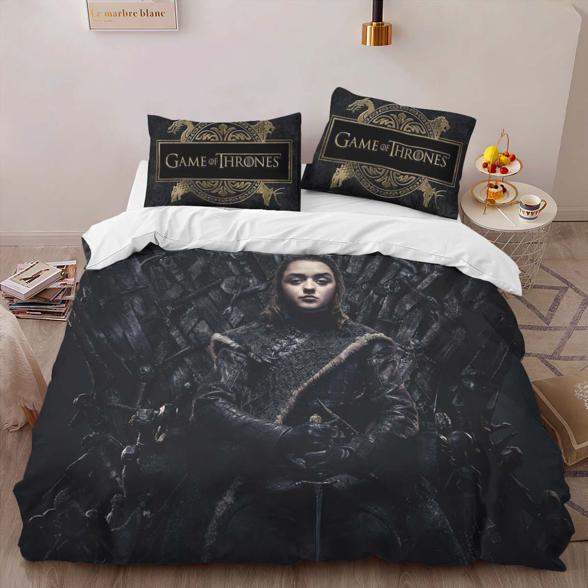 Arya Stark Game of Thrones Stark House Duvet Cover 2